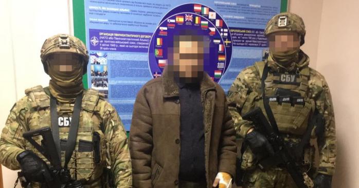 Командира диверсантов ЛНР задержали в Одесской области. Фото: СБУ