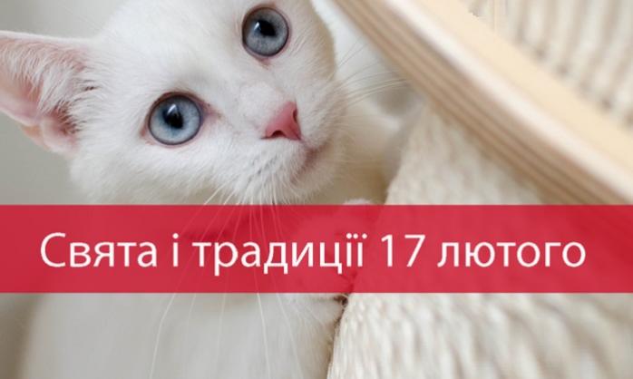 17 лютого свято спонтанного прояву доброти, день кота і Миколая Студеного