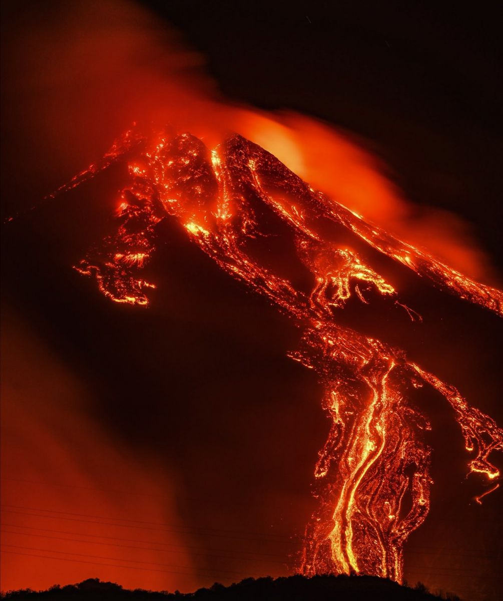 Вулкан Етна знову прокинувся. Фото: Reuters