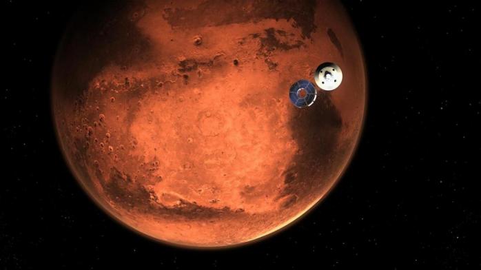 Марсоход NASA начал посадку на Красную планету 