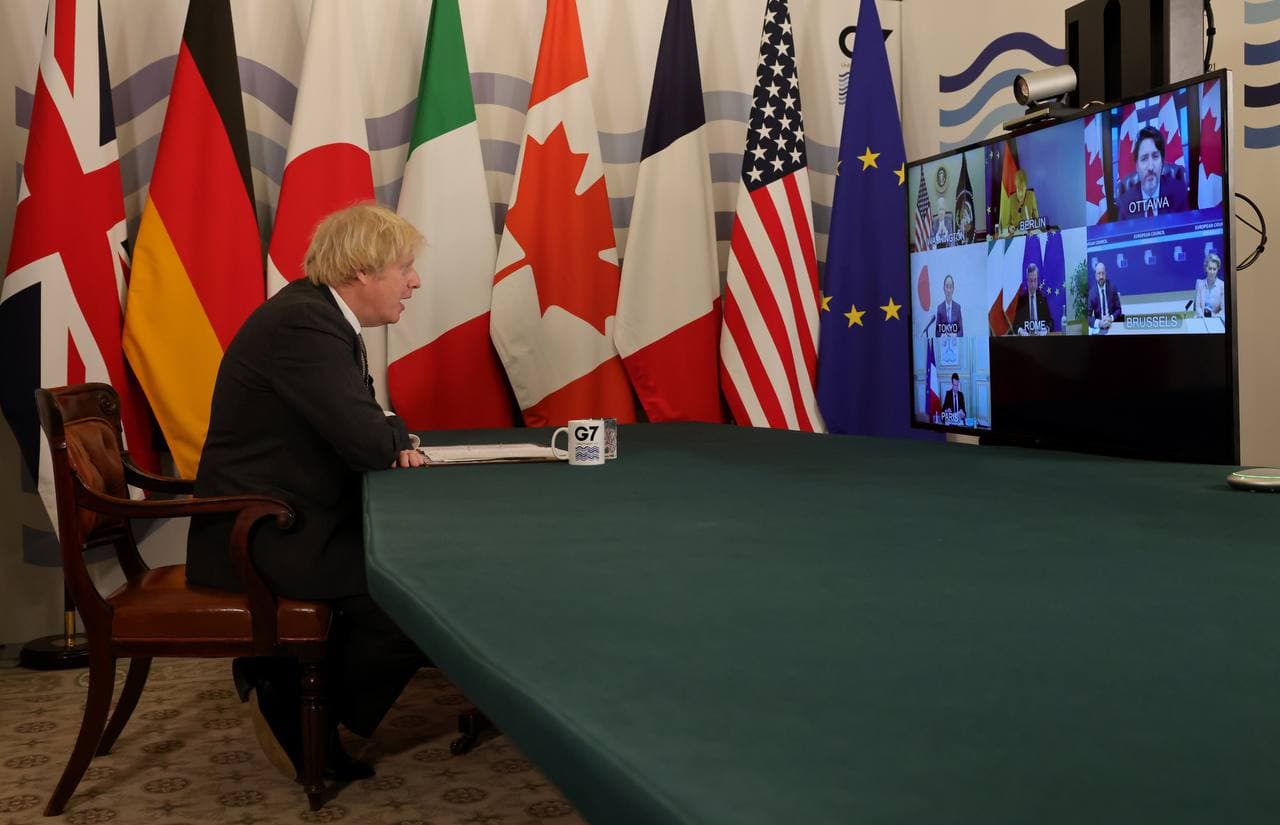 Саммит G7 в сети — фото онлайн заседания «Большой семерки»