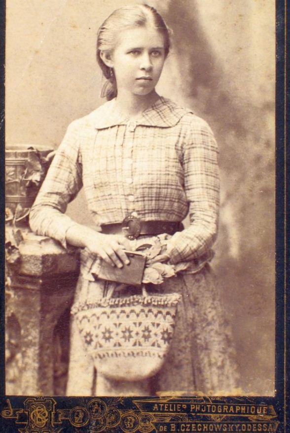 Лариса Косач (Леся Украинка). Одесса, 1888