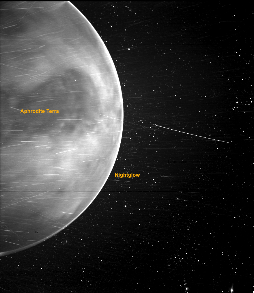 Зонд Parker передал удивительный снимок Венеры, фото: NASA