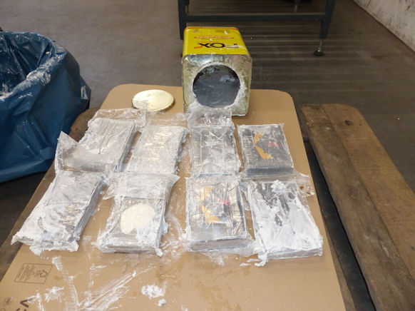 В ЕС задержали 23 тонны кокаина, фото: Федеральное таможенное управление Германии