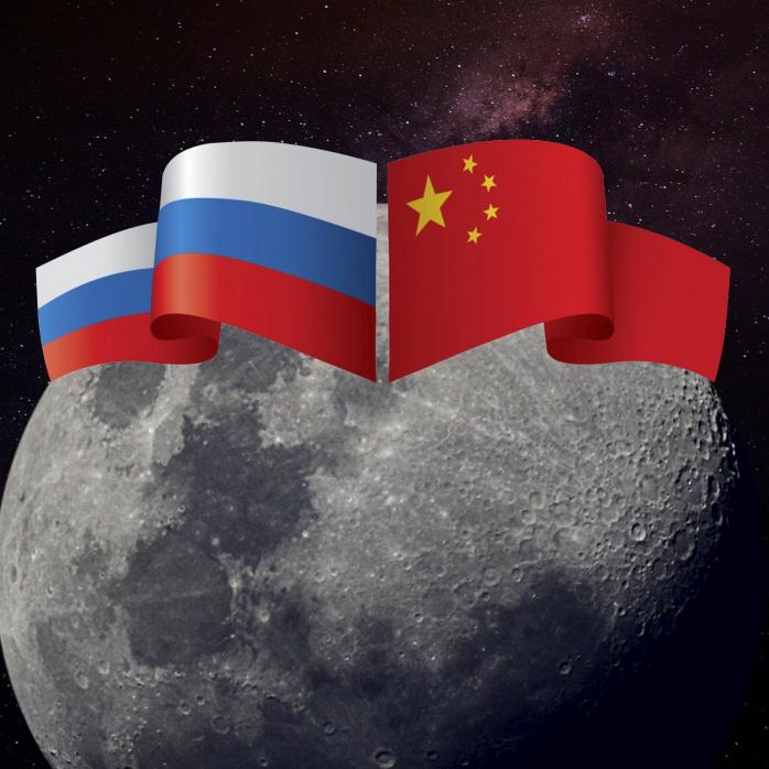 Космическую станцию на Луне построят Россия и Китай. Фото: Фейсбук