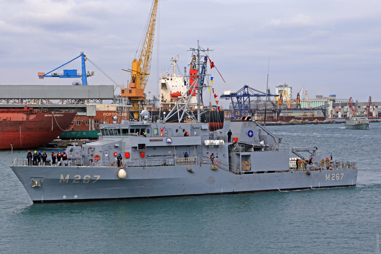 Кораблі НАТО. Фото: Думская