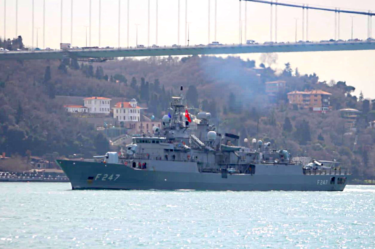 Корабель НАТО. Фото: Думская
