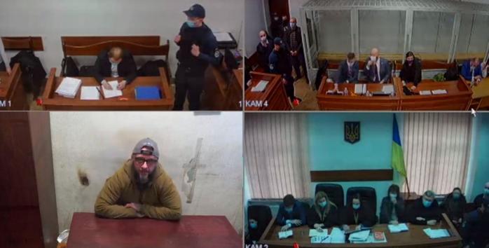 На суд по делу Шеремета не смогли привезти из СИЗО Андрея Антоненко, скриншот видео