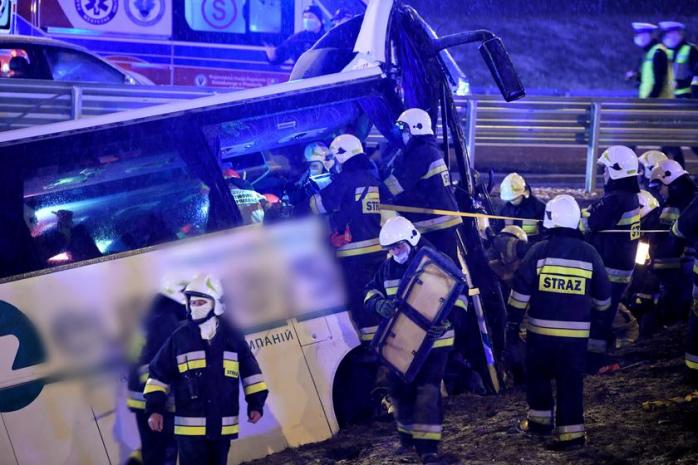 В ДТП в Польше попал еще один украинский автобус, есть жертвы