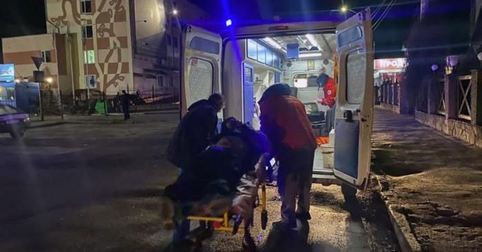 Водитель оторвал себе руку гранатой, убегая от полиции в Житомире. Фото: Нацполиция