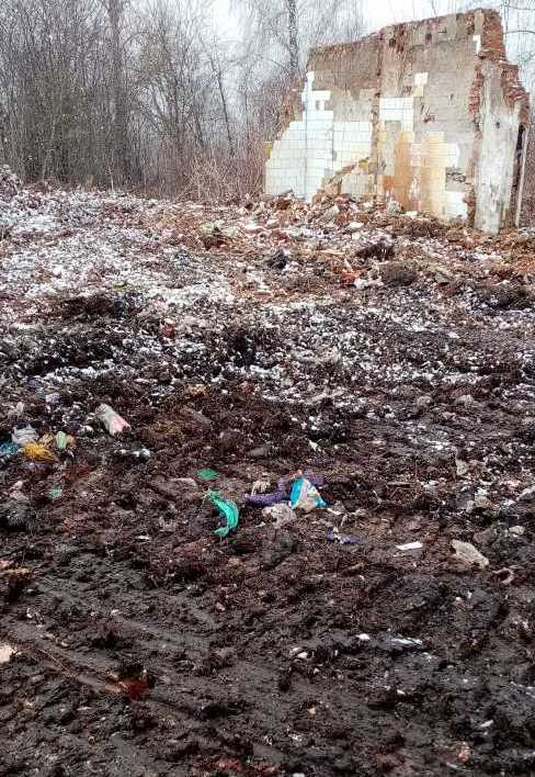 Львовский мусор на Житомирщине. Фото: chudniv-miskrada.gov.ua