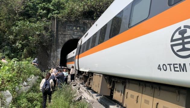 Аварія потяга сталася на Тайвані. Фото: Reuters