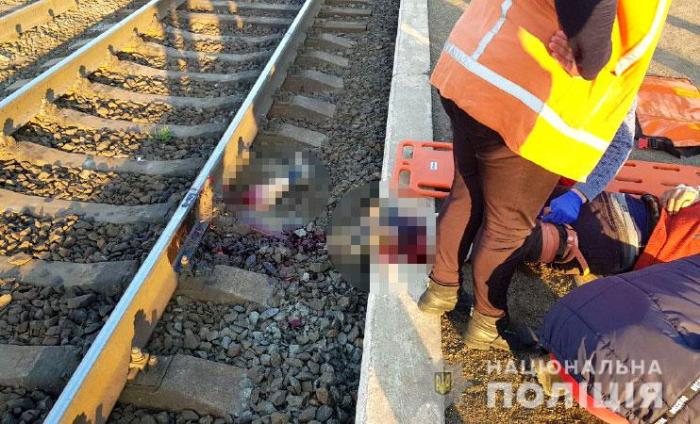 В Ровенской области мужчина попал под поезд, фото: Нацполиция