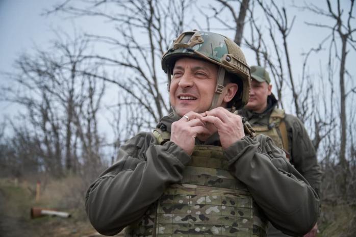 Зеленский посетил место гибели украинских бойцов на Донбассе. Фото: Офис президента