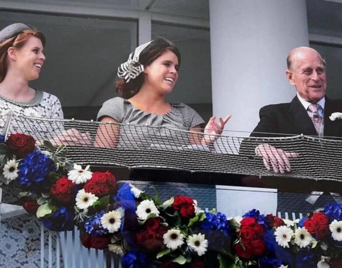 Принцесса Евгения и принц Филипп. Фото: BBC