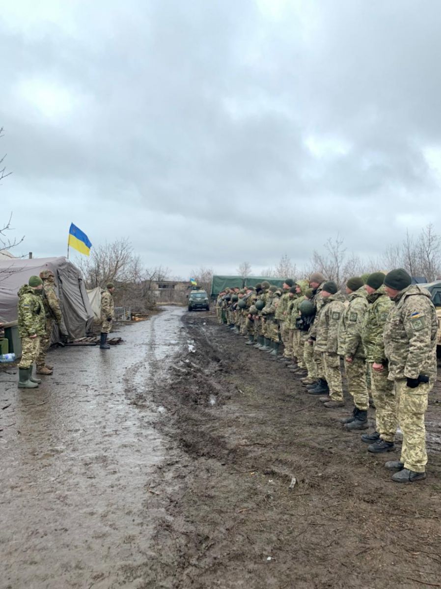 Прикордонники на Донбасі вчилися стримувати армію РФ. Фото: ДПСУ