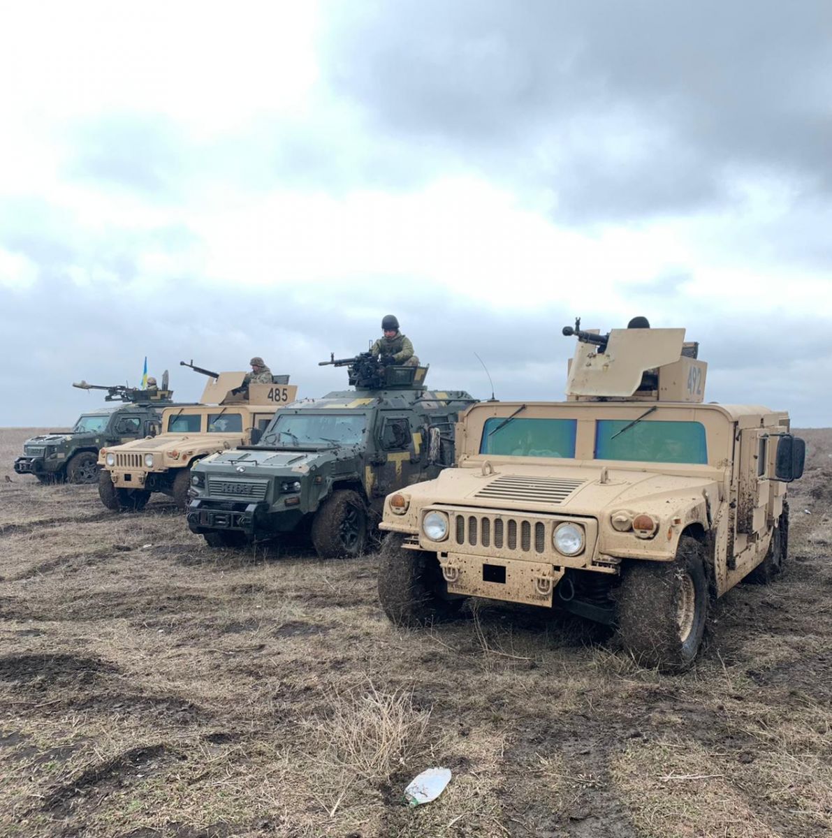 Пограничники на Донбассе учились сдерживать армию РФ. Фото: ГПСУ