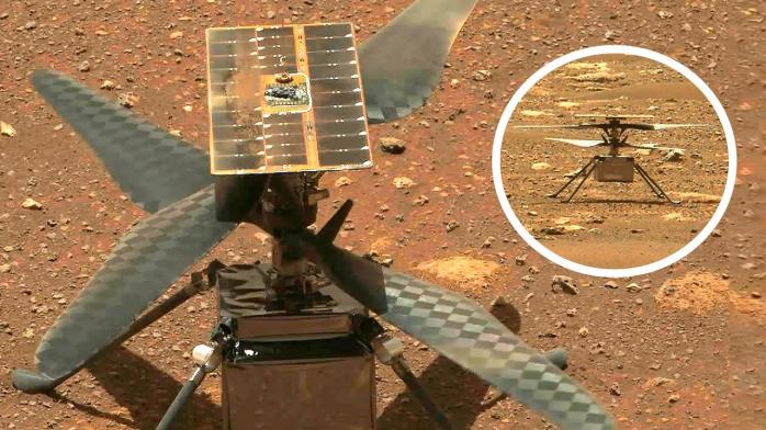 NASA проведе трансляцію першого польоту вертольота на Марсі