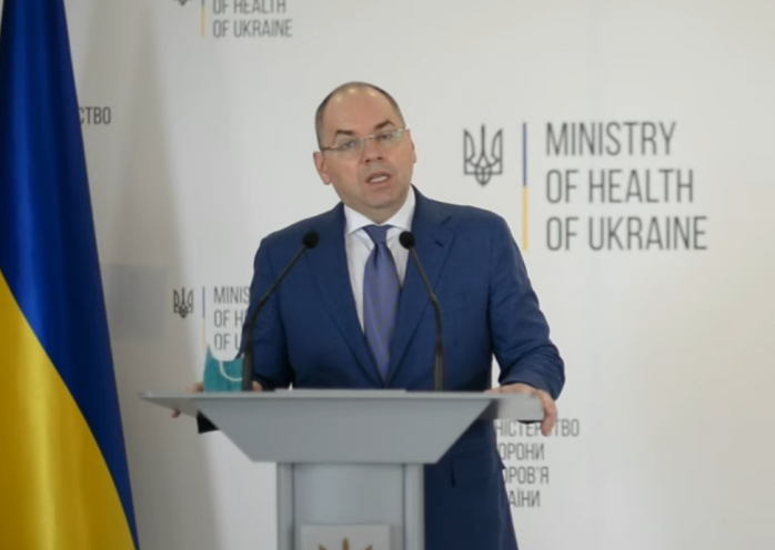 Министр Степанов пристыдил Тищенко за несоблюдение карантинных требований, скрин с видео