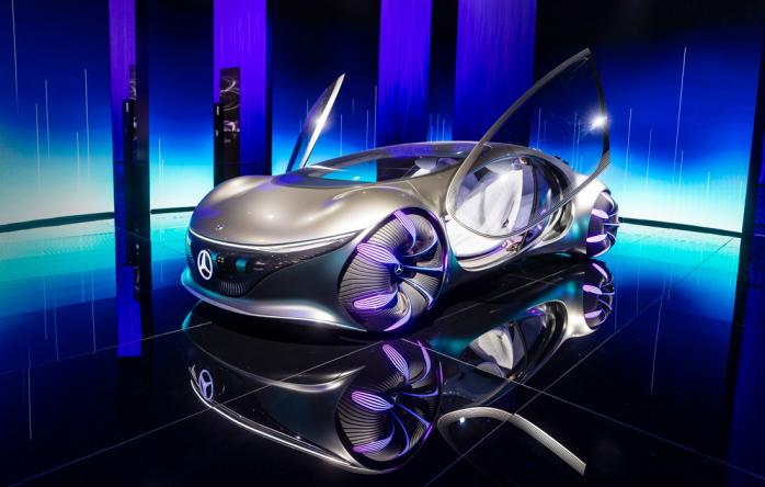 Концепт-кар Mercedes Avatar, фото — EPA/Vostock-photo