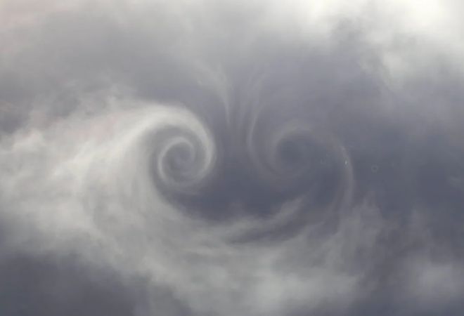 Явище турбулентності зафіксували в американському небі. Фото: AccuWeather