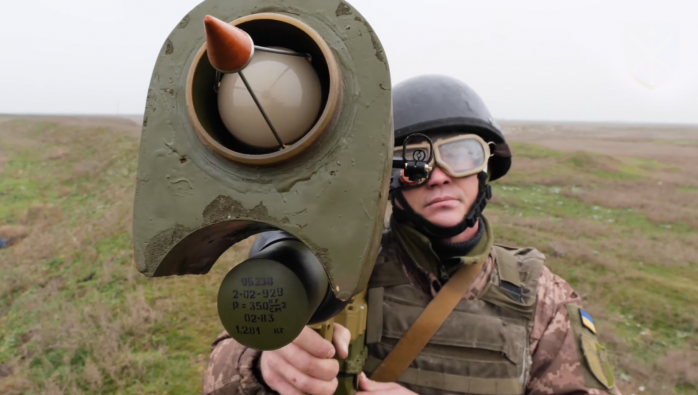 Збройні сили проводять навчання ППО на межі окупованого Криму, скрін з відео