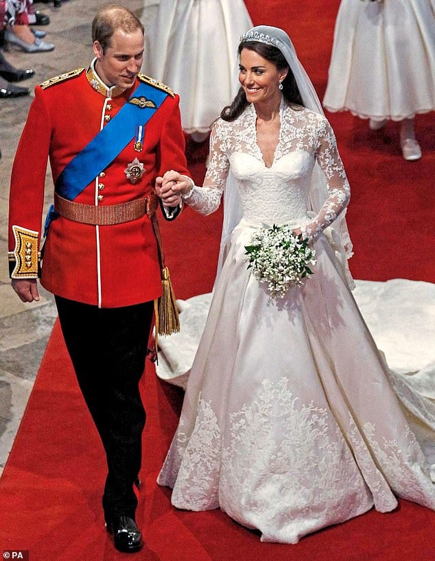 Платье Кейт Миддлтон. Фото: Daily Mail