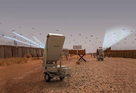 Армия США сможет уничтожать сотни дронов за мгновение. Фото: