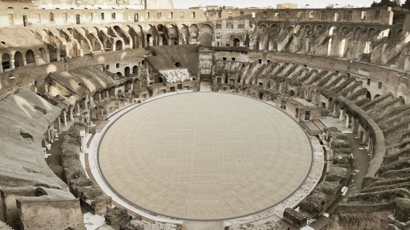 Колизей в Риме / Daily Mail