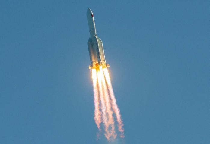 Китайська ракета. Фото: 3D News
