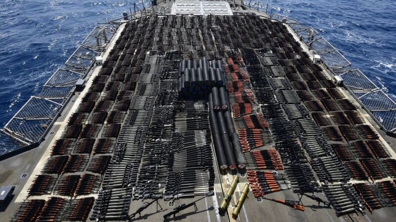 Оружие на борту. Фото: ВМС США