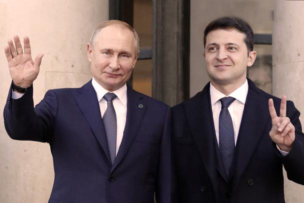 Зеленський і Путін. Фото: 47News