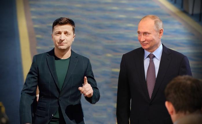 Зеленский и Путин. Фото: ТВ Центр