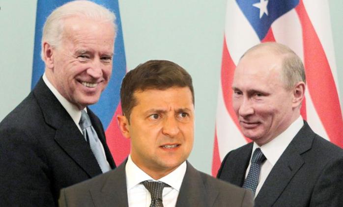 Байден может «разменять» Украину на переговорах с Путиным, считает Зеленский
