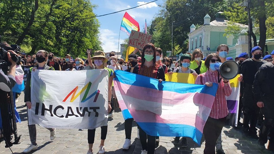 Транс-Марш в Киеве. Фото: «Общественное»