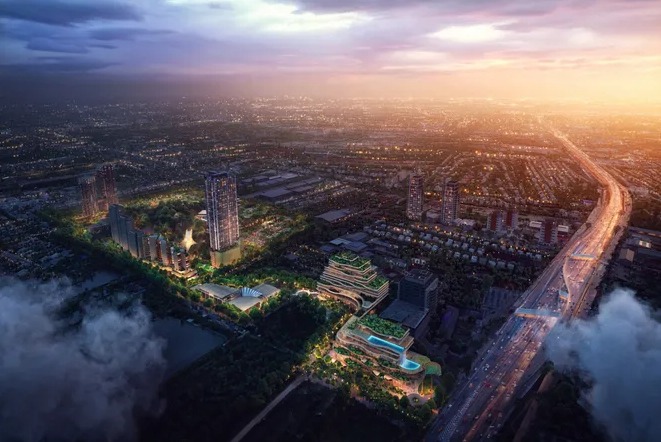 Околиці Бангкока перетворять на «зелений рай». Фото: Foster + Partners