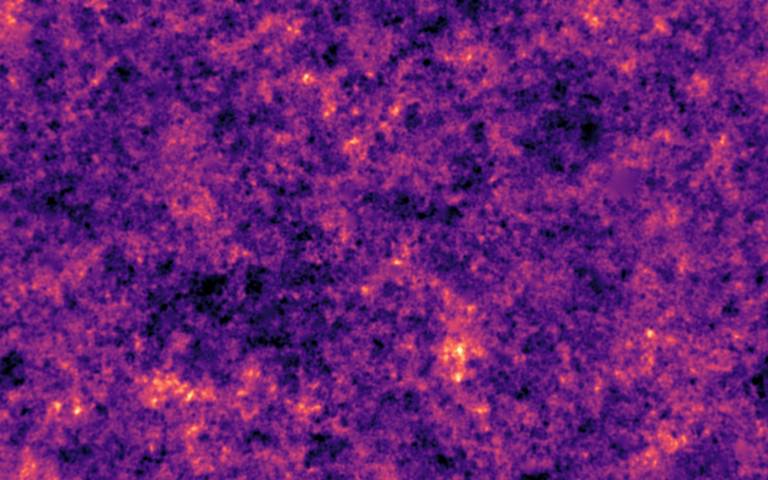 Карта темної матерії. Фото: UCL