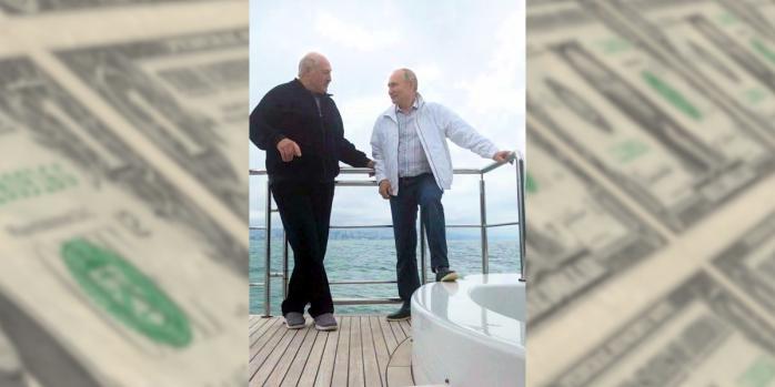 Александр Лукашенко и Владимир Путин, фото: «Пул Первого»