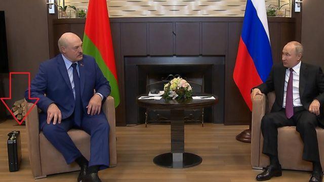 Лукашенко и Путин. Фото: BBC