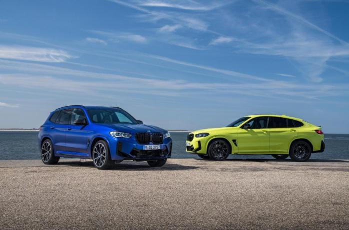 Компанія BMW покращила «заряджені» кросовери X3 і X4. Фото: BMW