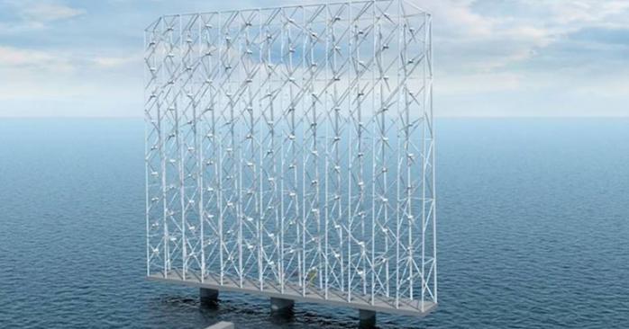 Новейшая морская ветроэлектростанция. Фото: renews.biz