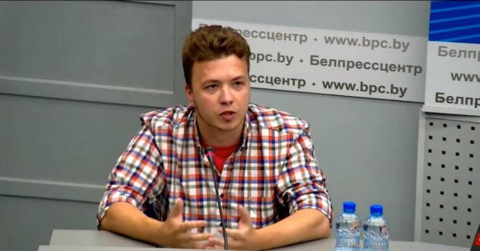 Роман Протасевич, скриншот видео