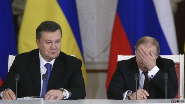 Украинская трагедия — Путин обвинил США в свержении власти Януковича, фото — 5 канал