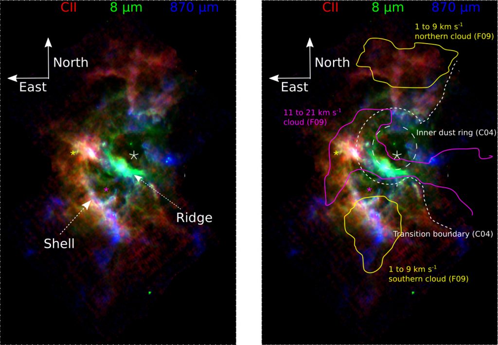 Перше чітке зображення «колиски» зірок показали астрономи. Фото: The Astrophysical Journal