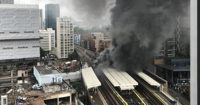 Мощный взрыв прогремел в центре Лондона. Фото: Пожарная бригада Лондона в Twitter