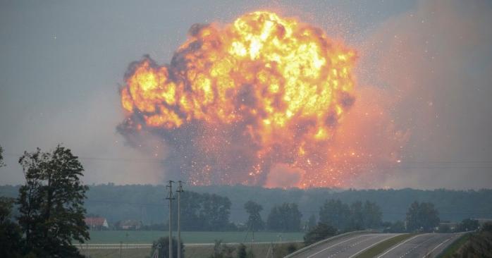 Взрывы на складах в Чехии. Фото: comments.ua