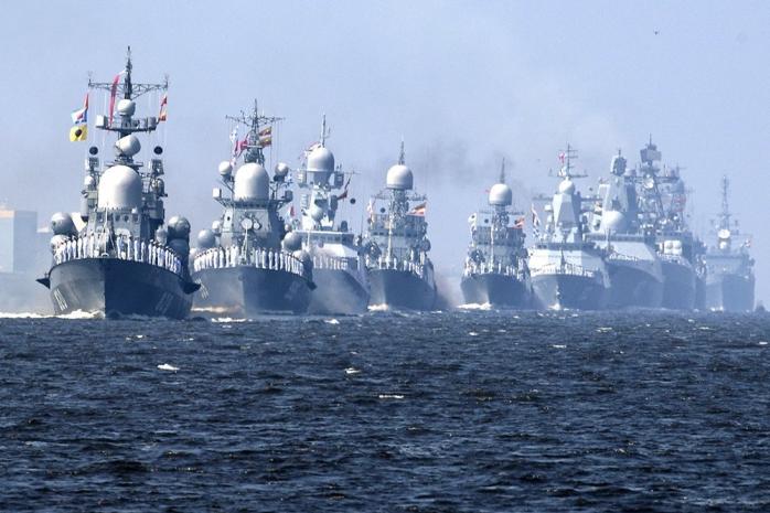 Россия испугалась и вывела в Черное море весь флот. Фото: from-ua.com