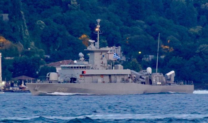 Корабель ВМС Греції зайшов у Чорне море для навчань НАТО