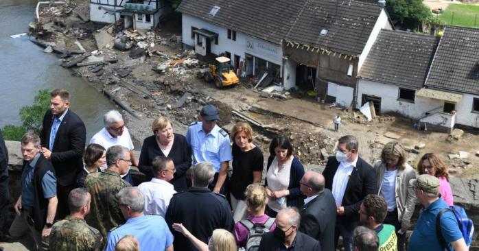 Германия пострадала от наводнений, фото: Deutsche Welle