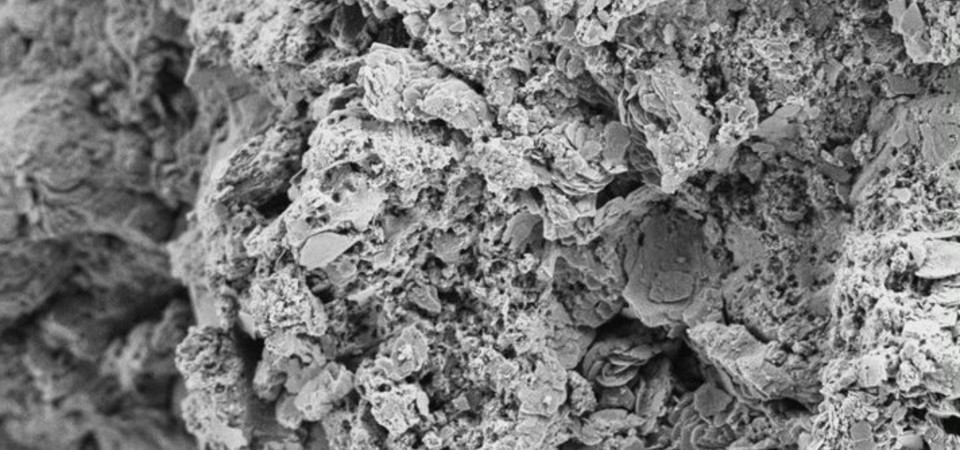 езультат исследования внутренней структуры метеорита, фото: Университет Лафборо